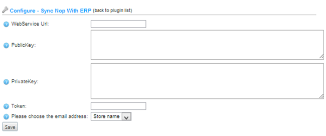 Picture of nopCommerce ERP Integration Plugin