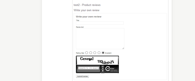 Picture of nopCommerce Advance ProductReview plugin