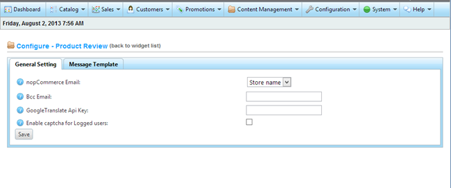 Picture of nopCommerce Advance ProductReview plugin