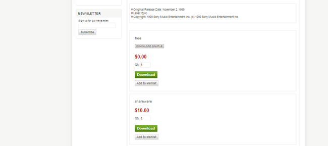 Picture of nopCommerce (free /shareware/paid) downloads&Geolocation product filtering Plugin