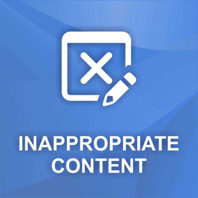 Picture of nopCommerce Inappropriate content plugin